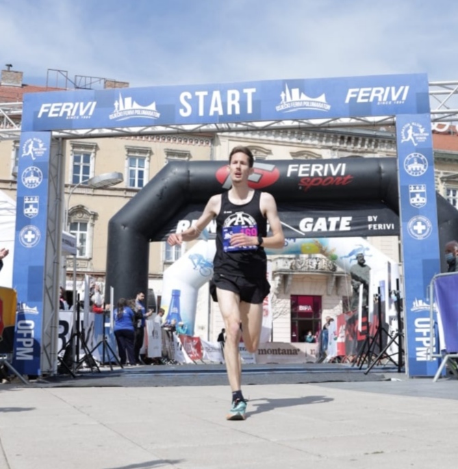 Petar Bratulić četvrtu godinu zaredom prvak Hrvatske u polumaratonu